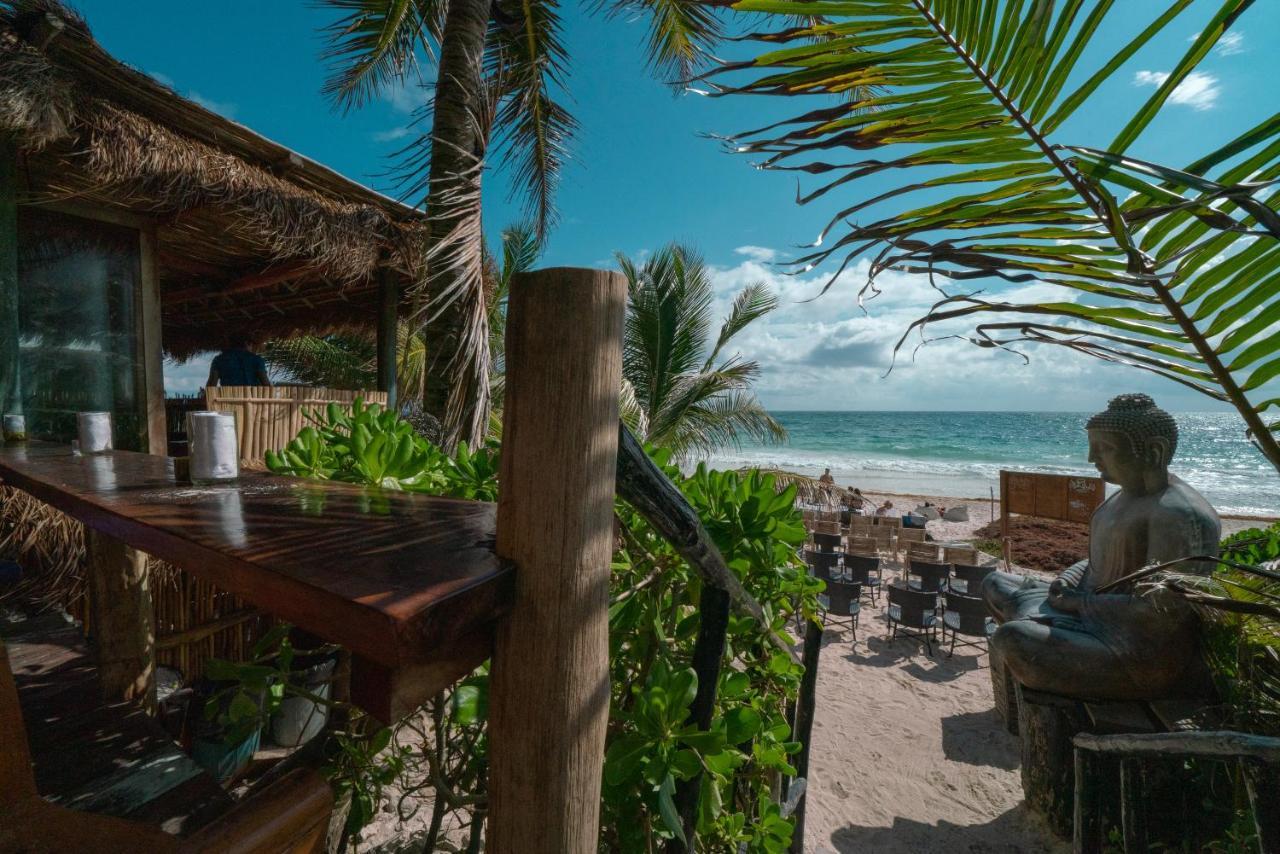 Cabanas La Eufemia Тулум Экстерьер фото