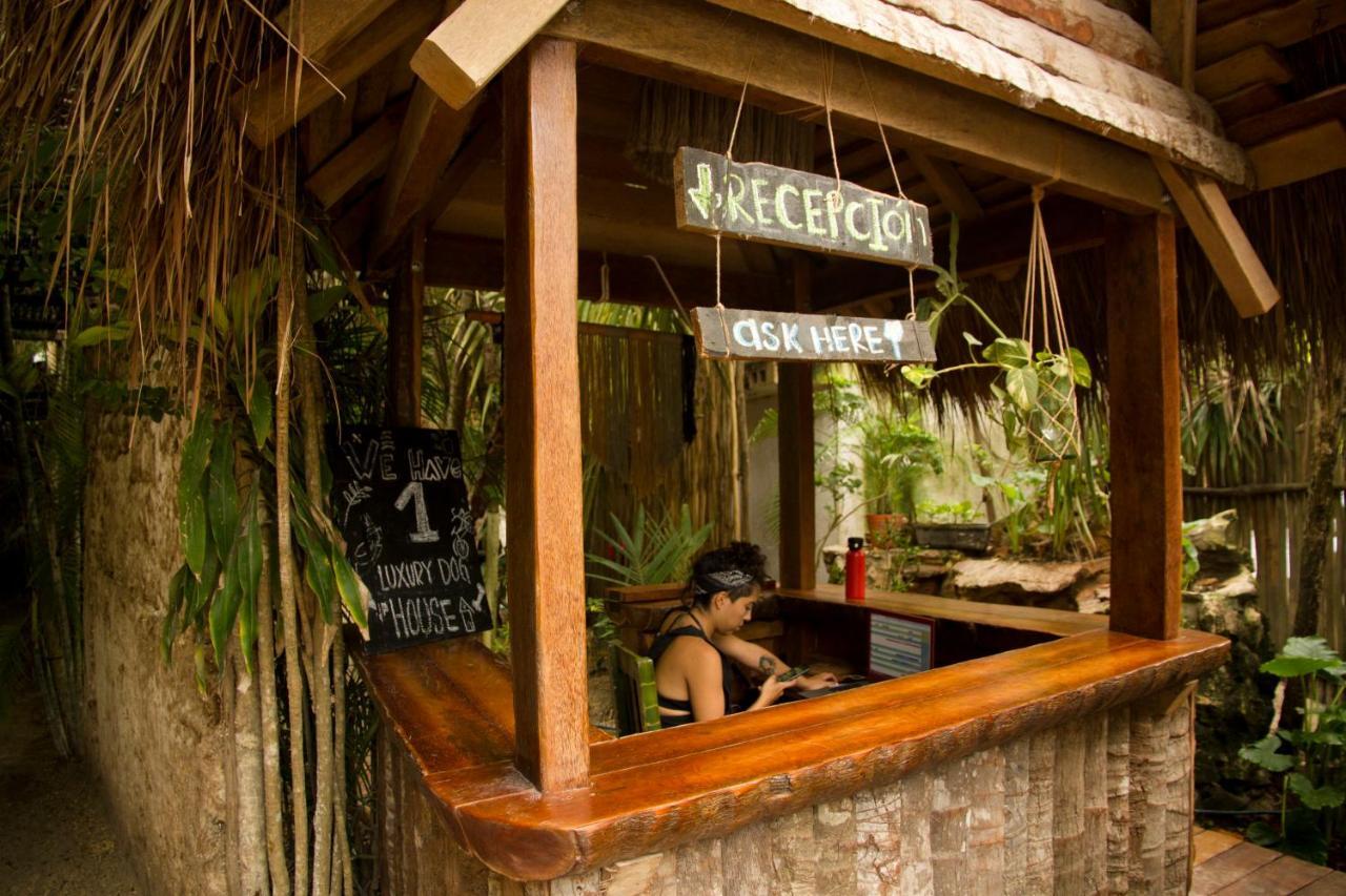 Cabanas La Eufemia Тулум Экстерьер фото