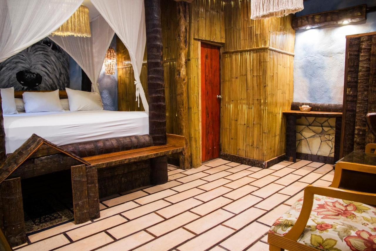 Cabanas La Eufemia Тулум Экстерьер фото