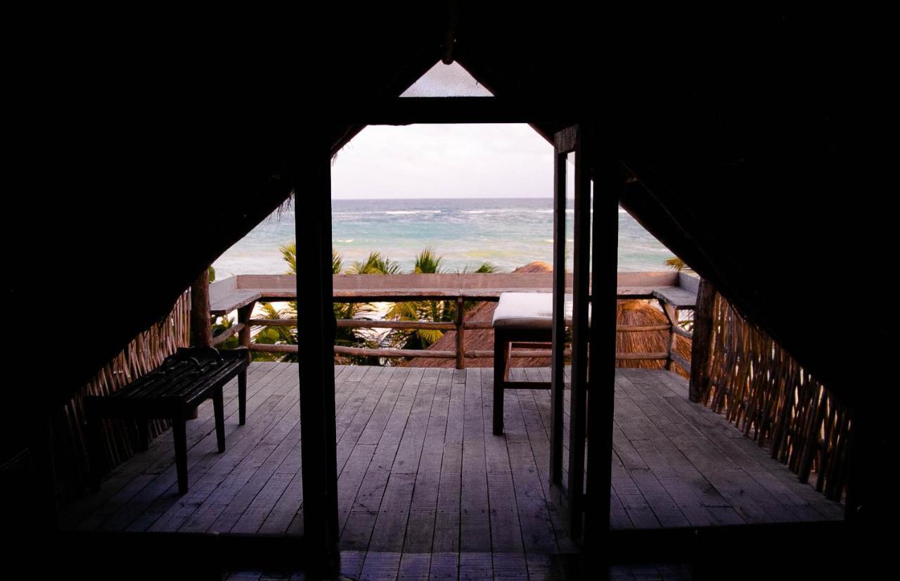 Cabanas La Eufemia Тулум Экстерьер фото